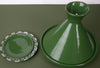 Handmade Moroccan Pattern Dinnerware Set Green Plate and Salad Plate Set