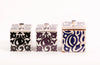 Decorative Ceramic Containers Set of (3)