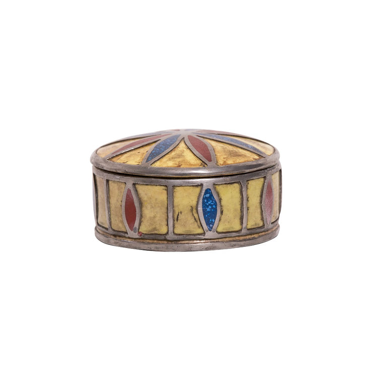 Moroccan Handcrafted Jewelry box - Round
