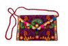 Silk Embroidered Envelope Clutch