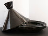 Hand Painted Black Moroccan Cooking Tagine